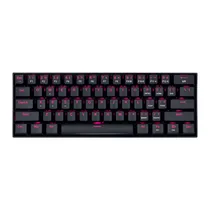 Teclado Redragon K630 Dragonborn Switch Brown com Fio - Preto