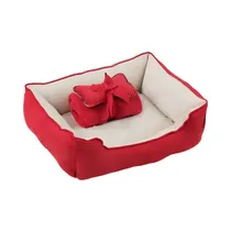 Cama para Mascotas Pawise 12400 56X43CM Rojo