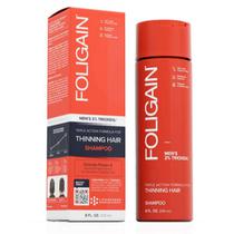 Shampoo Foligain Tripla Acao para Cabelos Finos Masculino com 2% Trioxidil / 236ML