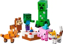 Lego Minecraft Baby Pig's Birthday Celebration - 21281 (351 Peças)