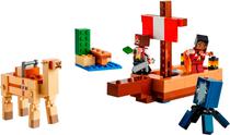 Lego Minecraft The Pirate Ship Voyage - 21259 (166 PCS)