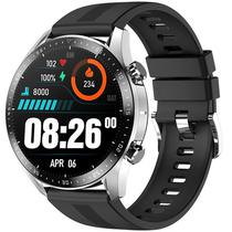 Smartwatch Blackview X1 Pro com Bluetooth - Prata/Preto + Pulseira