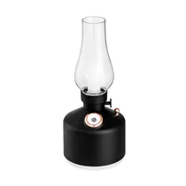 Umidificador Xo HF06 (Lâmpada Vintage) 260ML/1200MAH - Preto