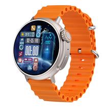 Relogio Smartwatch GT9 Big Inch Laxas Fit com Bluetooth - Dourado