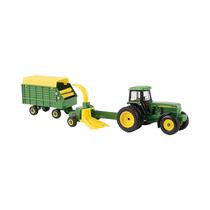 Juguete Tomy John Deere Ertl 4960 With Forage Harvester & Wagon LP67313