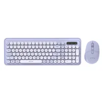 Kit 2IN1 FTXGK02 Mouse e Teclado Wireless Portugues Purple