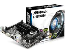 Placa Mãe Asrock D1800M-ATX DDR3 com Processador Intel Dual Core