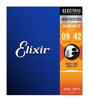 Corda de Guitarra Elixir Nanoweb EX12002 NCL (0.09)