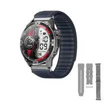 Smartwatch G-Tide R6 Pro - Bluetooth - A Prova D'Água - com Pulseiras Extra - Cinza