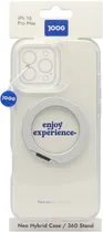 Case Joog para iPhone 16 Pro Max Neo Hybrid/360 Stand Transparent