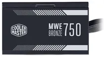 Fonte para Gabinete Cooler Master Mwe 750W 80 Plus Bronze Bivolt Preto