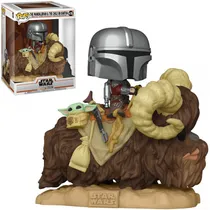 Funko Pop Star Wars Mandalorian *Deluxe* The Child On Bantha 416