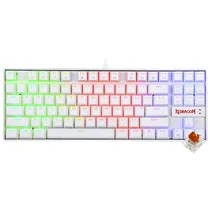 Teclado Gamer Mecanico Redragon K552W-RGB Kumara USB / RGB / Red / Ingles - Branco
