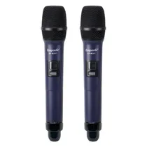 Microfone Ecopower EP-M301 Wirelles 2 Unidades