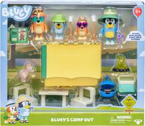 Bonecos Bluey Camp Out Set Moose - 17678