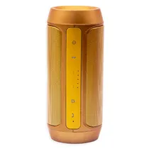 Speaker / Caixa de Som Portatil CHARGE2+ Wireless com Bluetooth / 6000MAH - Dourado