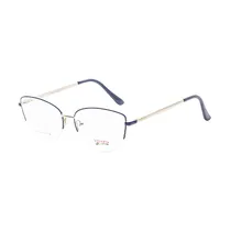 Armação para Óculos de Grau Visard D32413 C6 Tam. 55-14-140MM - Azul/Prata