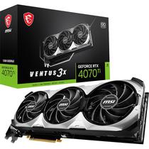 Placa de Vídeo MSI Geforce RTX 4070 Super Ventus 3X Oc 12GB GDDR6X (912-V513-643)