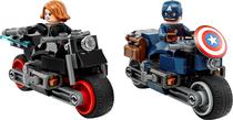 Lego Marvel Black Widow & Captain America Motorcycles - 76260 (130 Pecas)