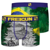 Boxer Freegun Homme Microfibre Bra