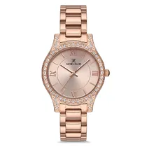 Relogio Analogico Feminino Daniel Klein DK.1.12762-3 Premium Ladies / Pulseira de Aço Inoxidável - Rose Gold