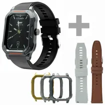 Smart Watch Blulory RTS - Black + White / Brown Mesh