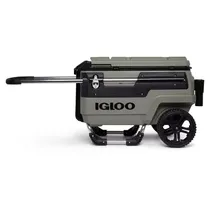 Igloo Conservadora 66L TM JRNY 1P c/Ruedas 88X50X60CM Olive