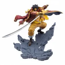 Boneco Banpresto One Piece Manhood Gold D. Roger 19080