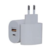 Carregador de Parede Mox MO-C22 20W USB-C/USB - White (Sem Cabo)