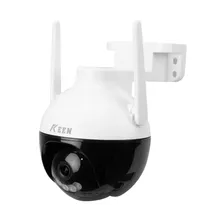Câmera de Segurança IP Keen A18 - 4.0MM - 4MP - 2 Antenas - Branco e Preto