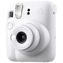 Camera Instantanea Fujifilm Instax Mini 12 com Flash A Pilha  Branco