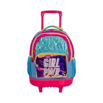 Mochila Con Ruedas Sestini Girl PWR Neon 066145-00