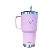 Vaso Térmico Hydrate Pico Y Agarre 887ML Rosa Pastel