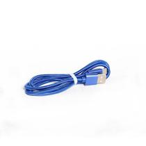 Cabo USB Tipo-C 1MT Nylon Azul