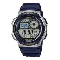 Relogio Masculino Digital Casio AE-1000W-2A Azul Escuro