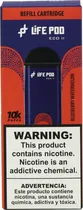 Vape Descartável Life Pod - Blueberry Watermelon - 10000 Puffs