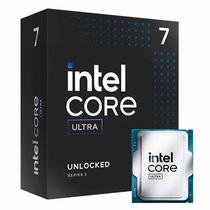 Processador Intel Core Ultra 7 265KF Socket LGA 1851 20 Core 20 Threads 3.9GHZ e 5.5GHZ Turbo Cache 30MB