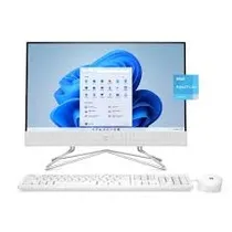 All In One HP 22-DG0003 Pentium-Silver J5040/ 8GB/ 128 SSD/ 21.5" FHD/ W11S White