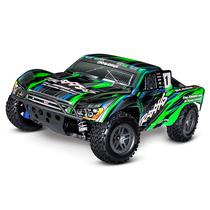 Carro Traxxas 1/10 Slash 4WD BLX TQ Green 68154-4