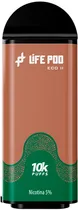 Vape Descartável Life Pod - Capuccino - 10000 Puffs