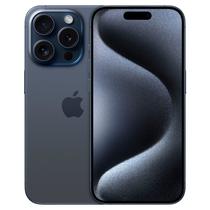 Apple iPhone 15 Pro 128GB LL Tela Super Retina XDR 6.1 Cam Tripla 48+12+12MP/12MP Ios 17 Blue Titanium - Swap 'Grade B'(Esim)(1 Mes Garantia)