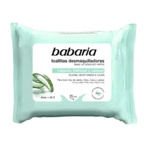 Toallita Demaquillante Babaria Aloe Y Vit e