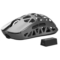Mouse Gamer Attack Shark R2 Liga de Magnésio PAW3950 Sem Fio - Cinza