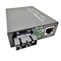 F. Media Conv. 80KM 10/100/1000M HL-2211S-80 Gigabit MM-SM