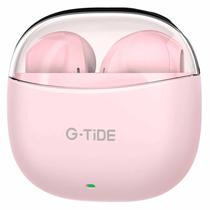 Fone de Ouvido G-Tide L21 Earphones Wireless Bluetooth - Rosa