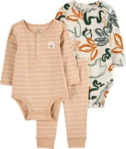 Conjunto Carter's Masculino 1P870310 (3 Peças)