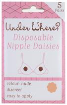 Tampas de Mamilo Adesivas Under Where? Nipple Daisies (5 Pares)