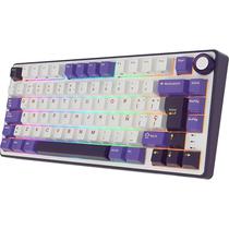 Teclado Mecanico Royal Kludge RKR75 75% RGB USB-C Switch Brown - Blackberry Mousse (Espanhol)