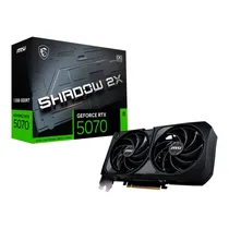 Placa de Vídeo RTX5070 12GB MSI Shadow 2X Oc Edi 912-V532-011 G5070-12S2C