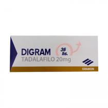 Tadalafila 20MG com 20 Comprimidos Por 36 Horas Digram Gramon